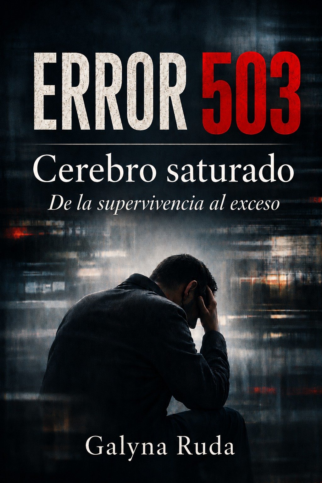 Portada de ERROR 503 Cerebro saturado, de Galyna Ruda